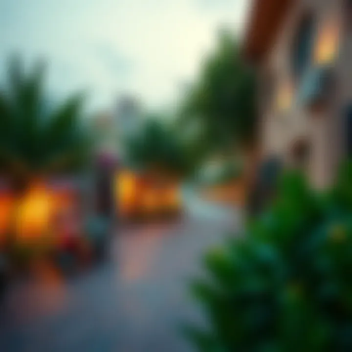 Scenic neighborhood of Muhaisnah 4