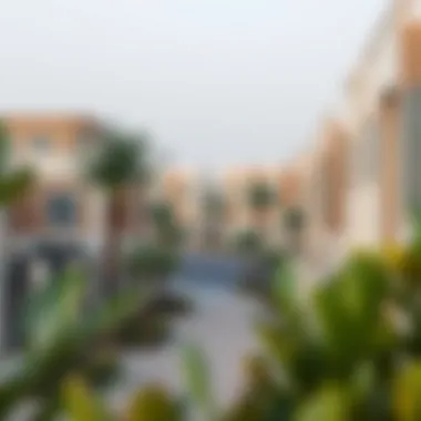 View of Al Qusais neighborhood highlighting amenities