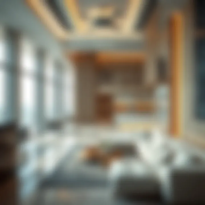 Interior layout highlighting modern amenities of Al Sabkha Building