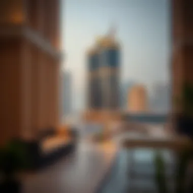 Panoramic View of Al Sabkha Building Panoramic view of Al Sabkha Building in the heart of Dubai