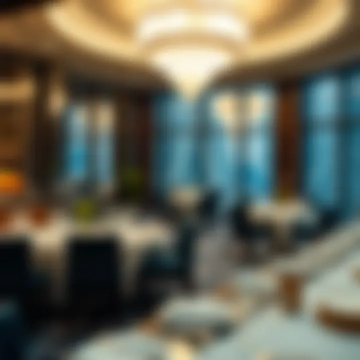 Gourmet dining experience at Burj Khalifa
