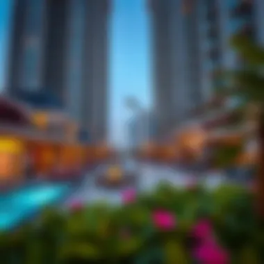 Community amenities surrounding the Burlington Tower
