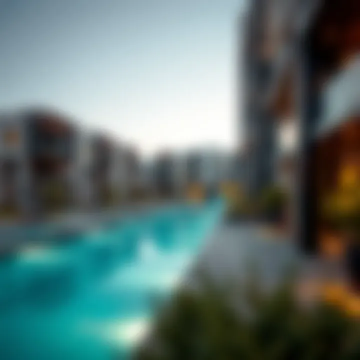 Modern residential community with lifestyle amenities