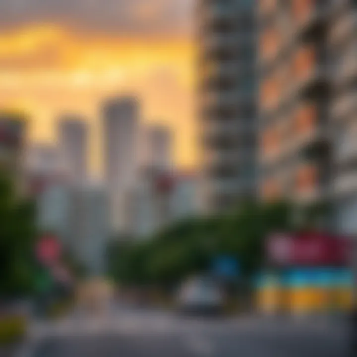 Vibrant neighborhood dynamics surrounding Tiffany Tower Cluster W