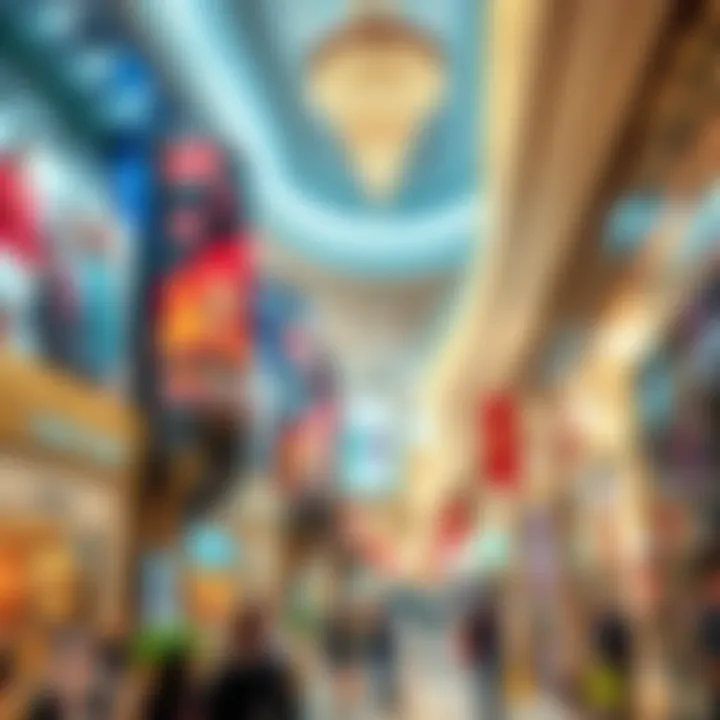 Luxurious shopping experience in one of Dubai's malls
