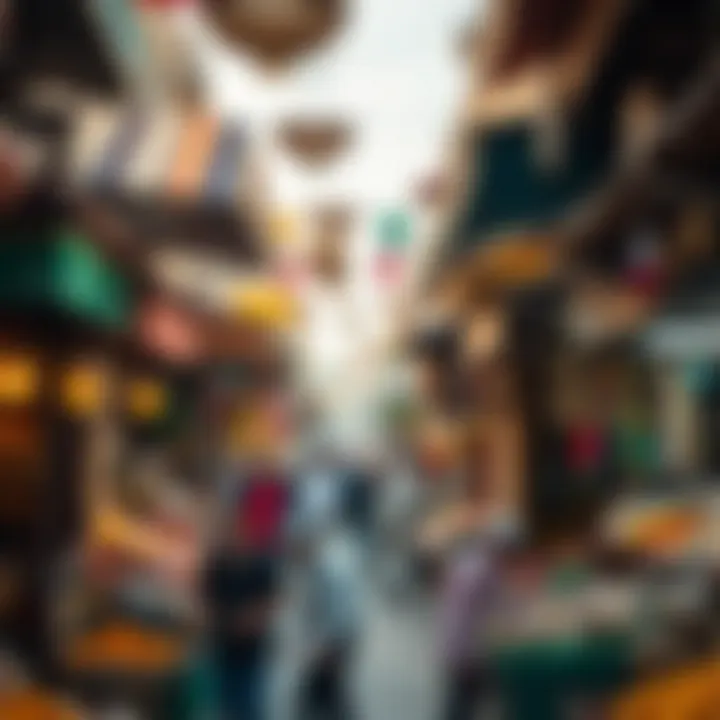 Vibrant traditional markets showcasing local culture in Dubai