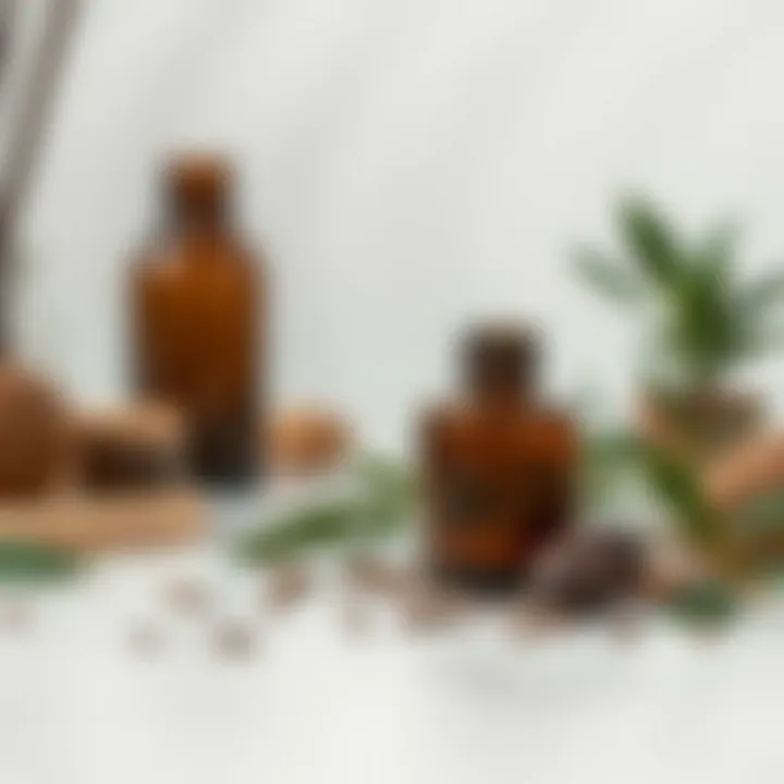 Exotic herbal ingredients used for wellness treatments