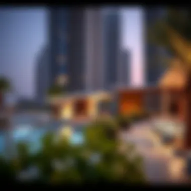 Vibrant lifestyle amenities near Volante Tower enhancing residential experience