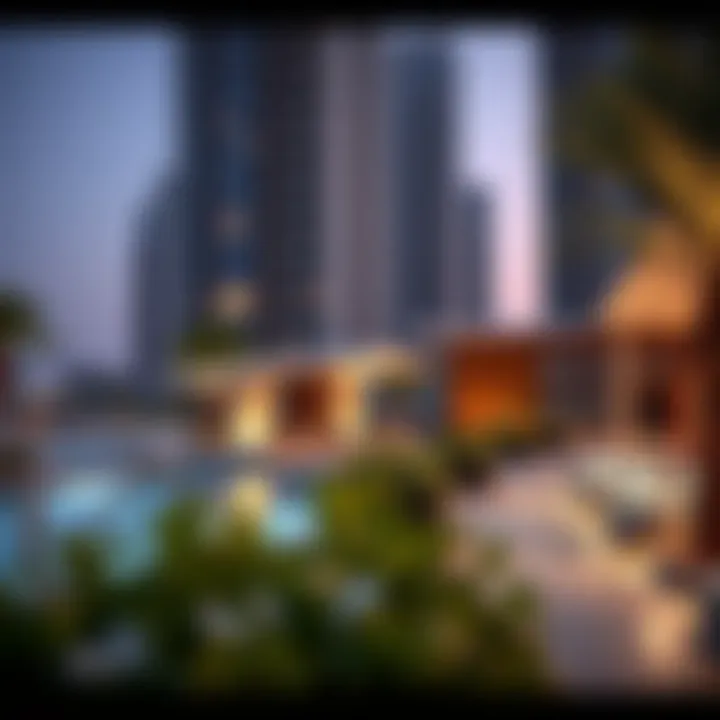 Vibrant lifestyle amenities near Volante Tower enhancing residential experience