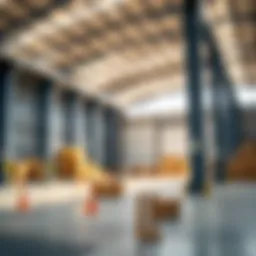 Modern warehouse facility in Mussafah