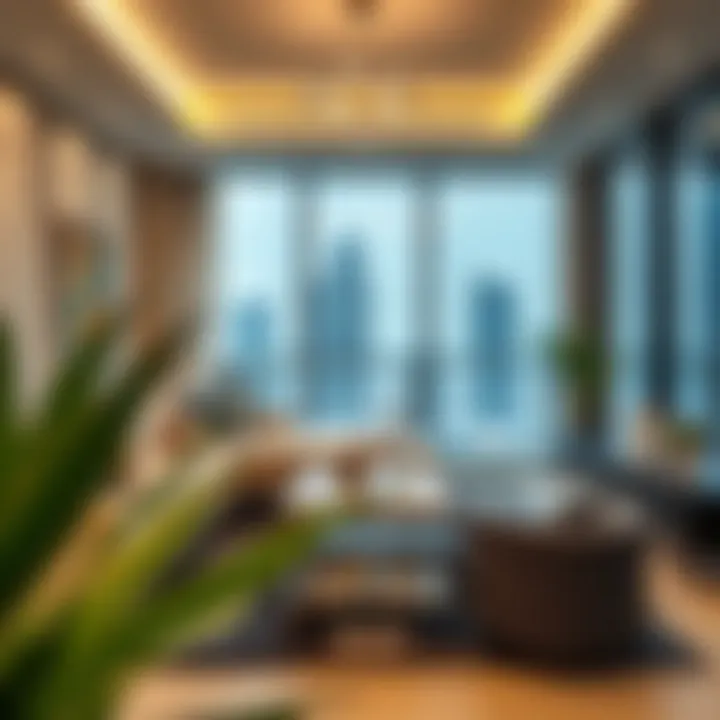 Modern amenities in a Dubai apartment