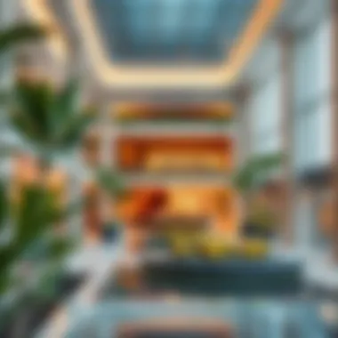 Lifestyle Amenities at Golden Mile Galleria Lush lifestyle amenities featuring recreational spaces and dining options.