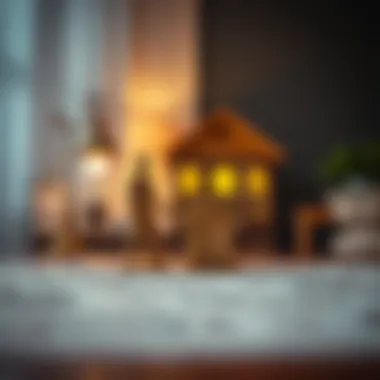 Symbolic representation of tenant and landlord agreement