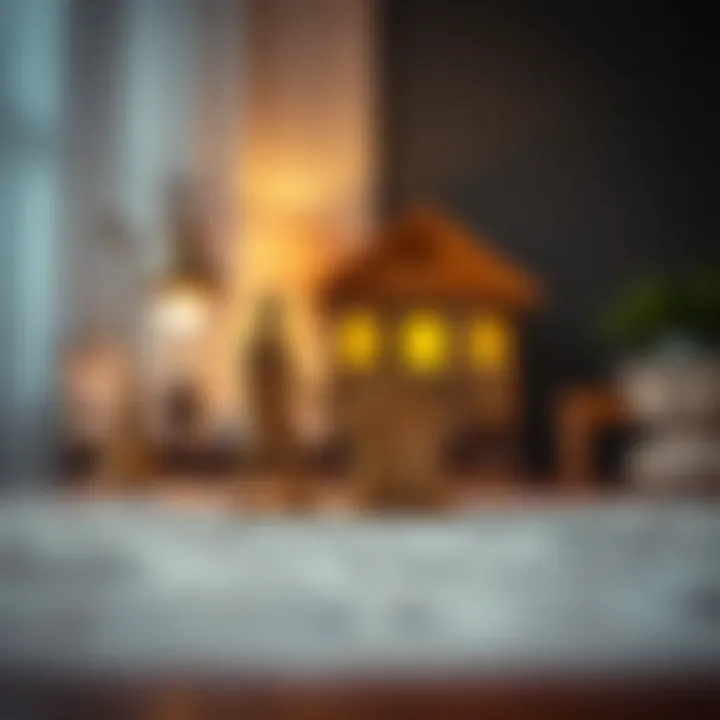 Symbolic representation of tenant and landlord agreement