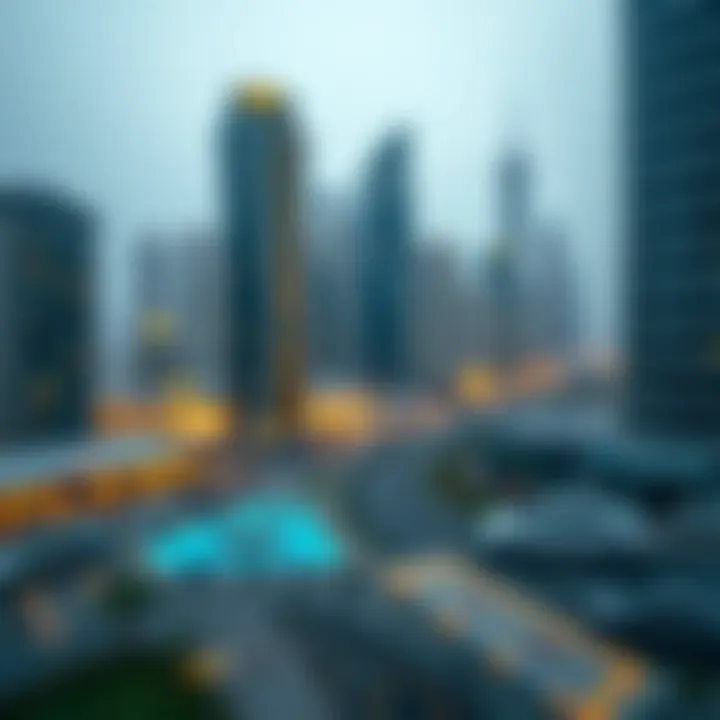Future development plans for Gulf Towers and the surrounding area