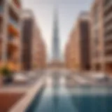 Stunning view of Gulf Towers showcasing modern architectural design