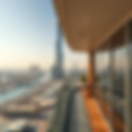Aerial view of Dubai Creek Tower showcasing its sleek silhouette against the skyline