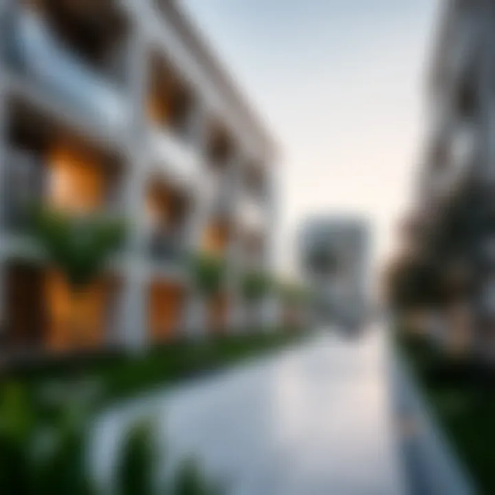 Modern apartments with beautiful architecture in Khalidiya