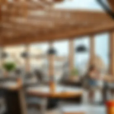 Charming beachfront dining experience at Kite Beach