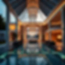 Stunning architectural design of a Lamborghini Villa