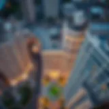 Aerial view of Maryam Plaza Deira showcasing its modern architecture