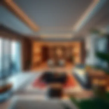 Sophisticated Interiors of Oceana Residence Elegant living space inside an Oceana Residence unit