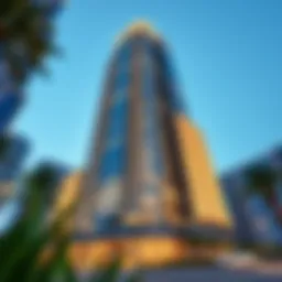 Exterior view of Ontario Tower showcasing modern architecture