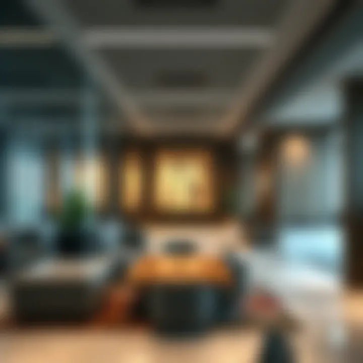 Interior of Ontario Tower featuring office spaces and design
