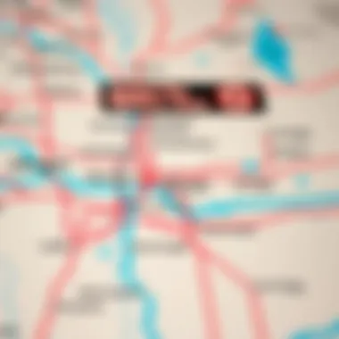 Dubai Metro Line Map