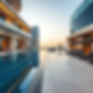 Elegant lifestyle amenities featured in Palm View Tower including pools and fitness centers