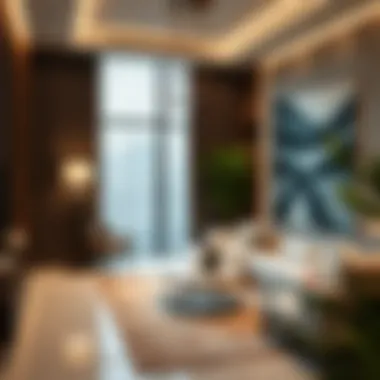 Elegant Residential Interiors Luxurious residential interiors that highlight the elegance of Redwood Khalifa City