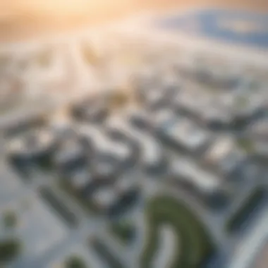 An architectural layout of Redwood Khalifa City illustrating its master plan and future developments