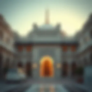 A historical representation of the Royal House's influence on governance