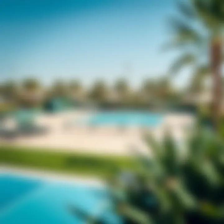 Recreational amenities available in Rukan, highlighting parks and sports facilities