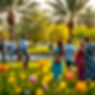 Community Engagement in Safiya Park Community gathering at Safiya Park
