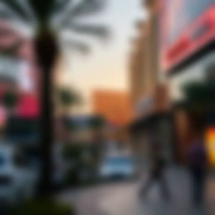 Surrounding area of Sahara Mall indicating real estate impact