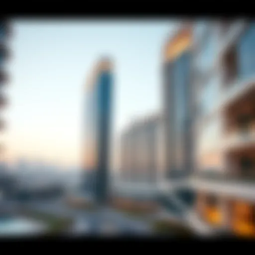 Stunning architectural view of Sobha City