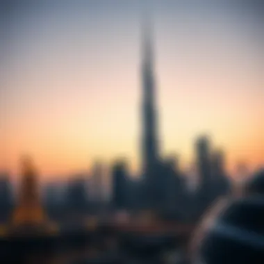 Burj Khalifa: A Pinnacle of Innovation The iconic Burj Khalifa towering over the Dubai skyline