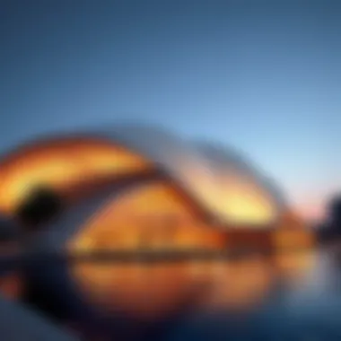 Dubai Opera: A Cultural Landmark The unique design of the Dubai Opera showcasing modern architecture