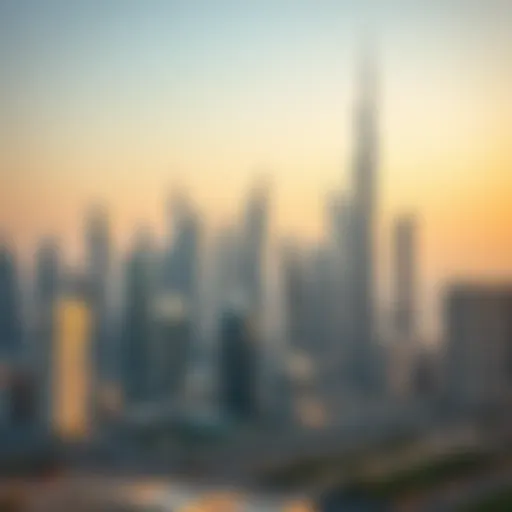 Stunning skyline of Dubai showcasing modern architecture