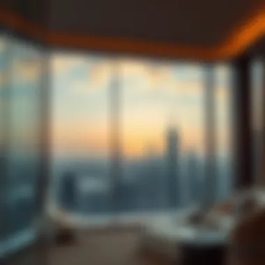 Stunning Skyline View Stunning skyline view from The Ritz-Carlton, DIFC
