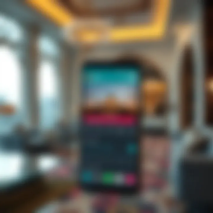 An advanced mobile app interface showing Azan timings and notifications