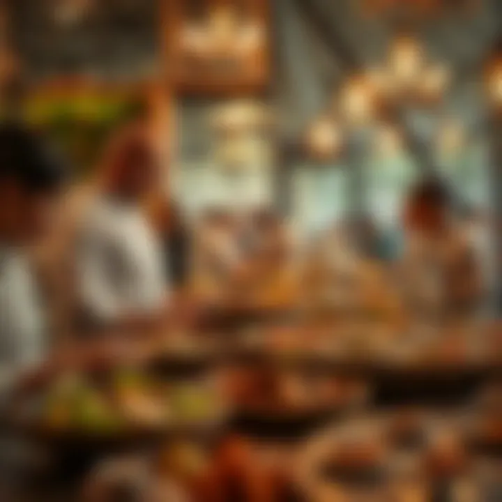 A community event showcasing local chefs and their innovative dishes.