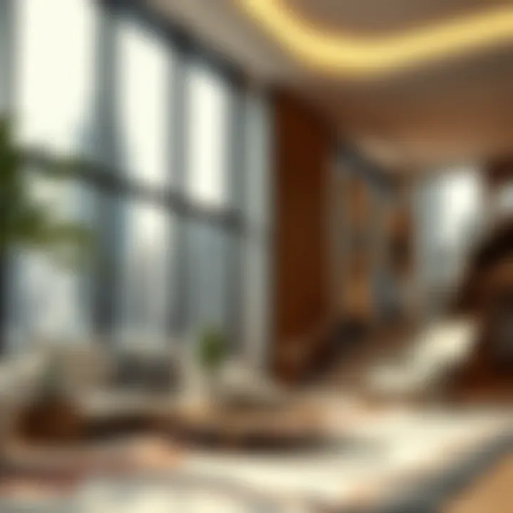 A conceptual image representing the economic growth of Dubai's property market.