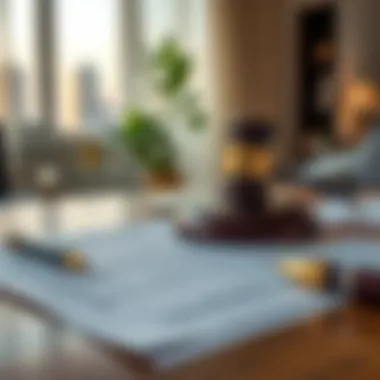 Understanding Legal Framework of Mortgages Illustration of legal documents related to property mortgages