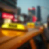 A detailed breakdown of taxi fare components in Dubai