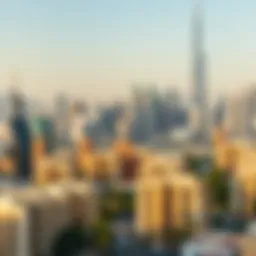 Dubai skyline showcasing rental properties