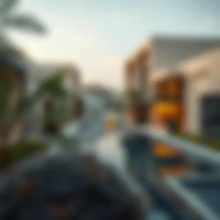 Modern real estate developments in Wadi Dubai illustrating investment potential
