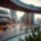 Panoramic view of Vida JLT showcasing modern architecture