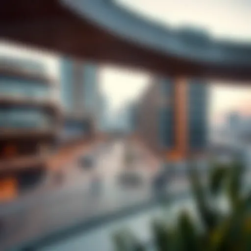Panoramic view of Vida JLT showcasing modern architecture